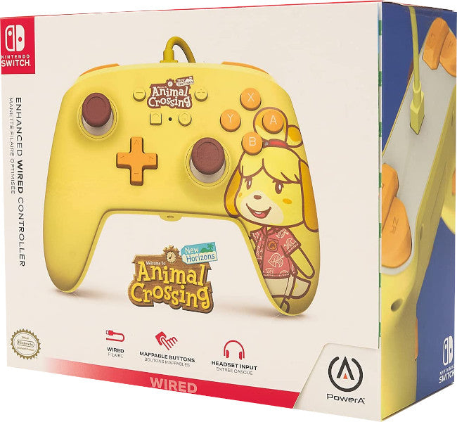 Mando Nintendo Switch Power A Enhanced Animal Crossing Isabelle - Edición especial Mando Nintendo Switch Power A Enhanced Animal Crossing Isabelle - Edición especial